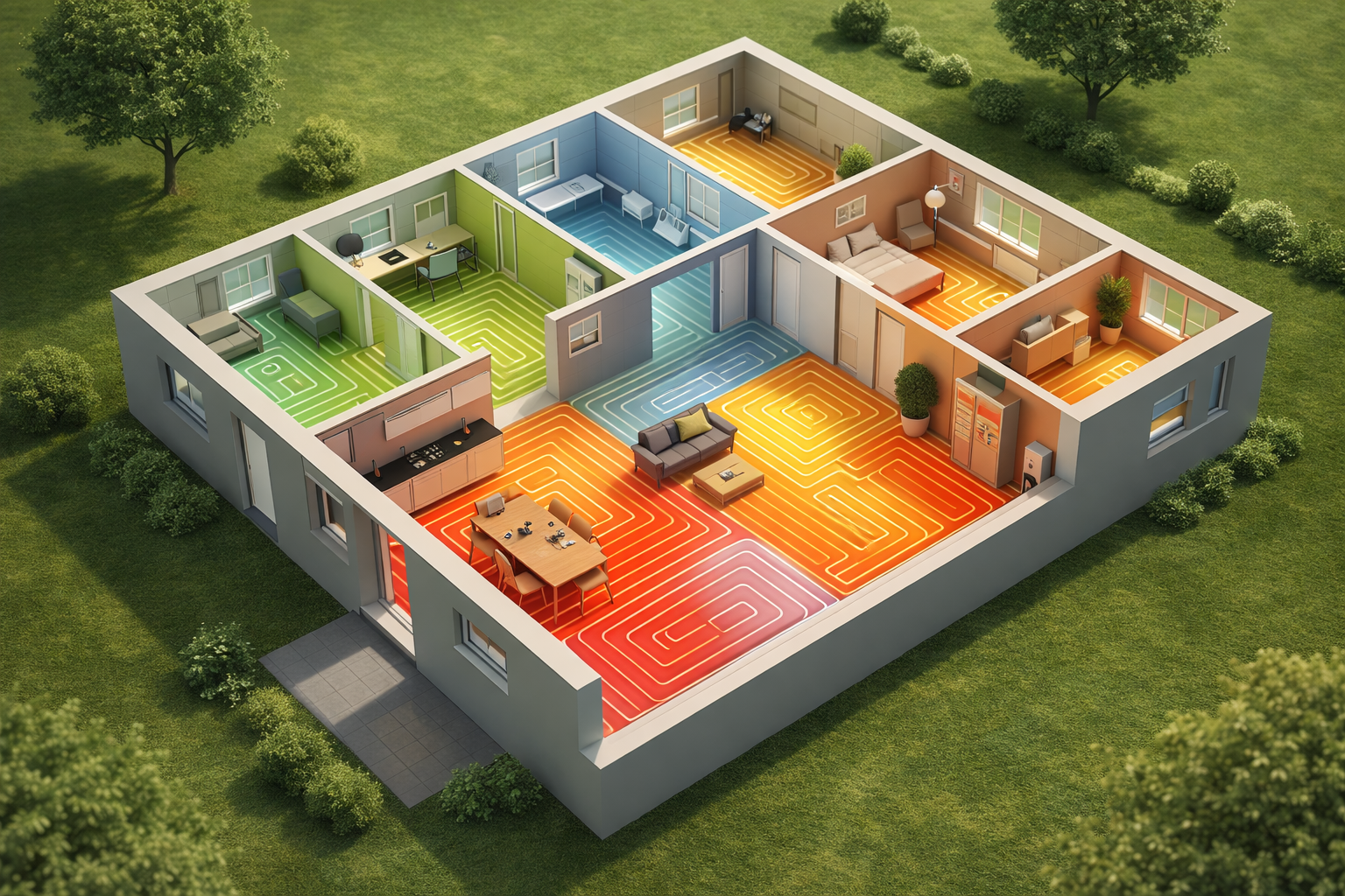 Chytré vytápění, které se učí z vašeho domu